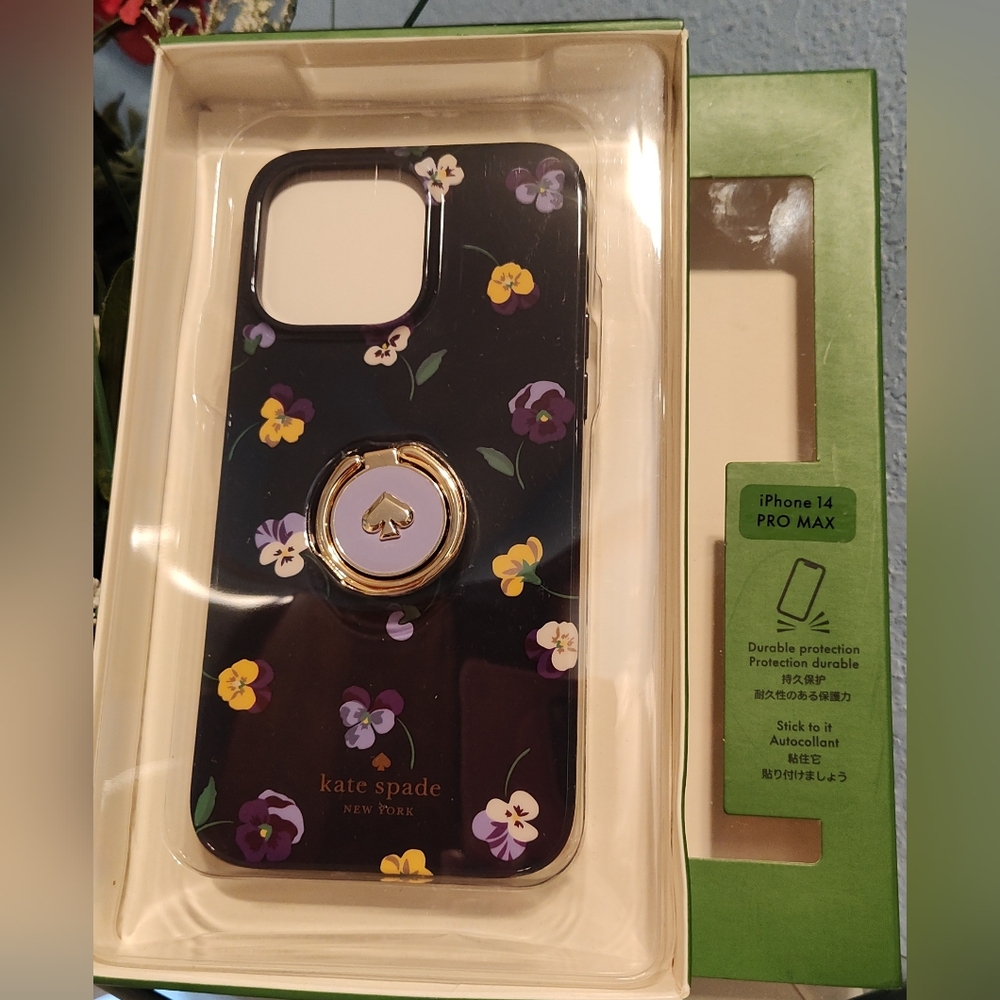 Kate Spade Phone Case Iphone14 Pro Max and Ring Stand